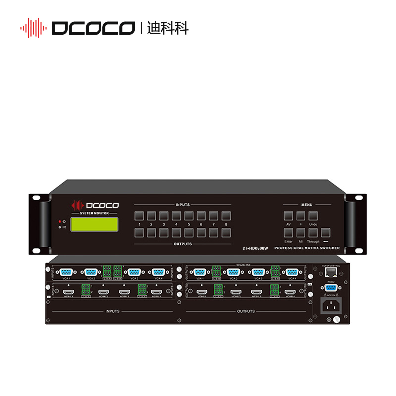 DCOCO/Ͽƿ DT-HD0808W ˽˳ ޷ϾƵźл